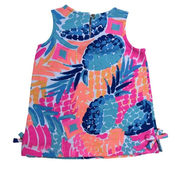 NWOT Lilly Pulitzer Girls 18-24M Multicolor Tropical Print Shift Dress - Picture 2 of 5
